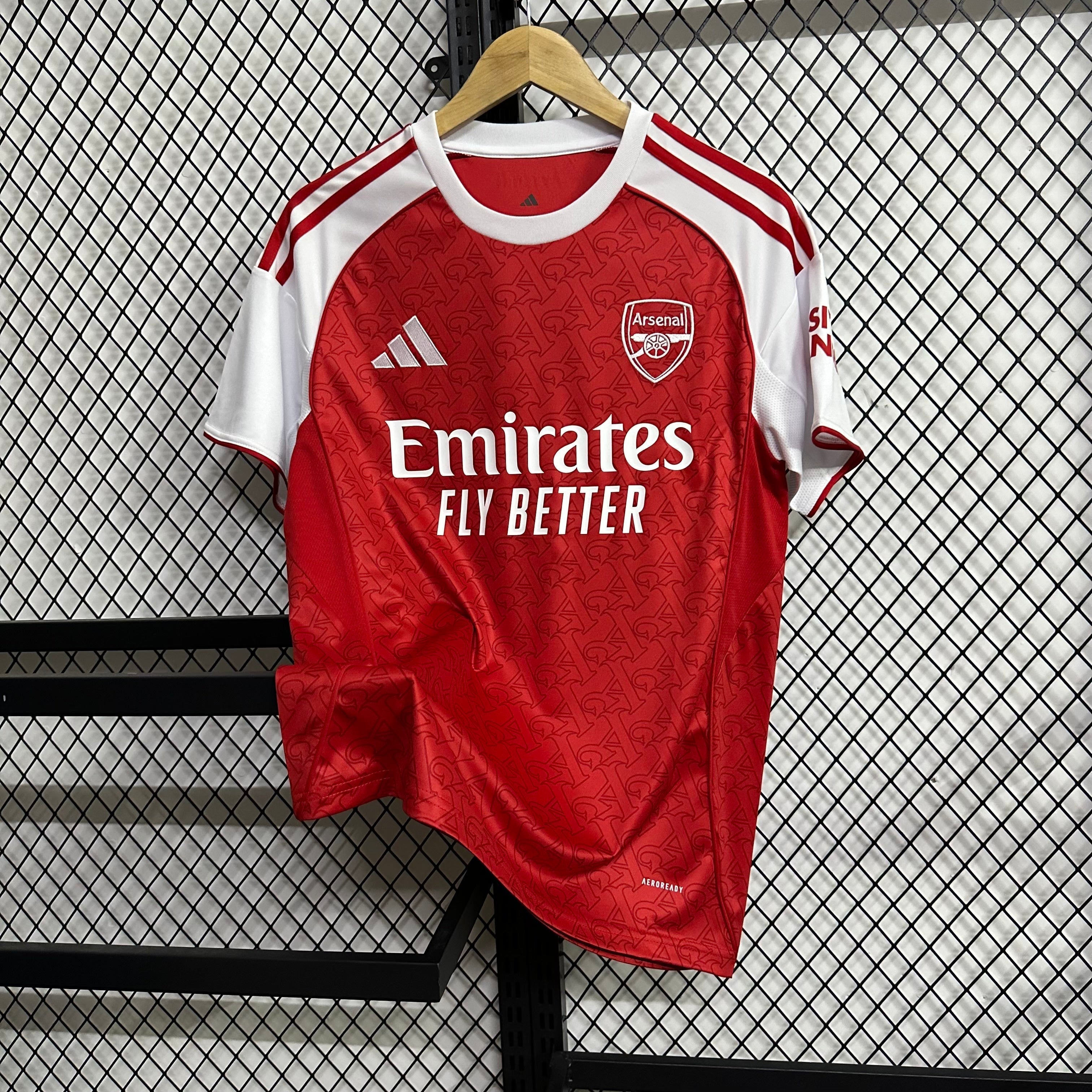 Arsenal Home Kit 2024/25 – Classic Red Edition