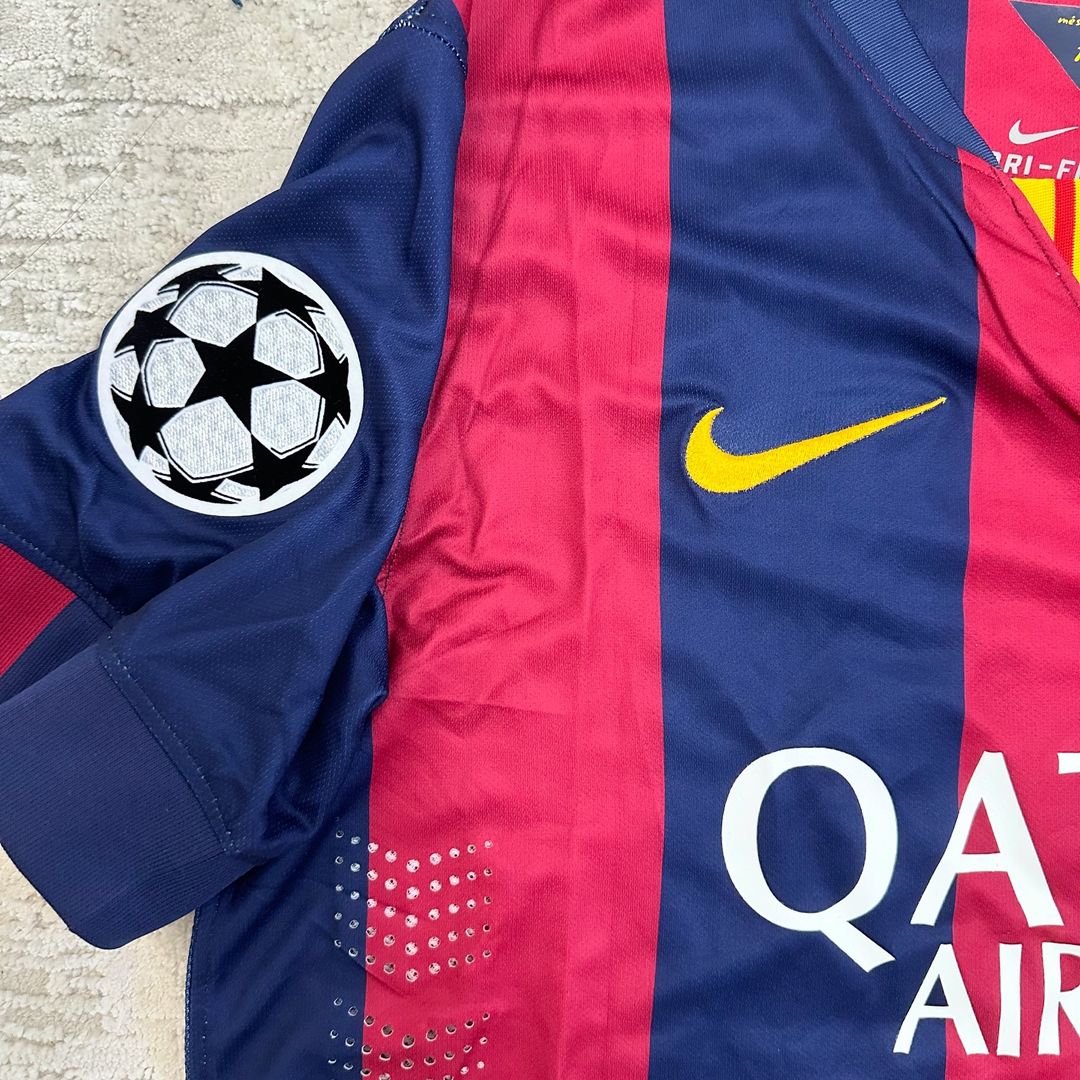 Neymar Jr Barcelona 2014/15 Berlin Champions League Final Retro Jersey